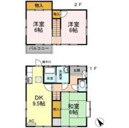 宮本戸建借家 B棟の間取り画像