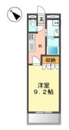 クレドール2番館の間取り画像