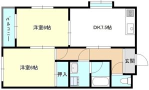 シエテ高槻の間取り画像