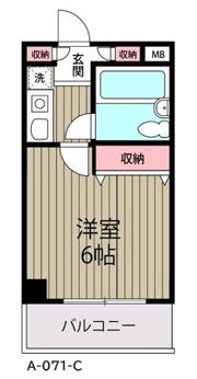 ローズガーデンA71番館の間取り画像