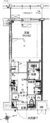ハーモニーレジデンス新宿御苑 THE EASTの間取り画像