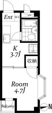 メゾン・ハヤシの間取り画像