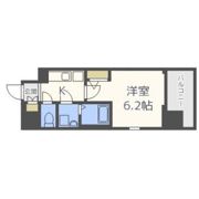 エスリード本町靱公園レジデンスの間取り画像