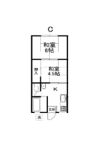 CASA坂脇の間取り画像