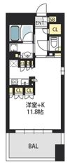 ガリレオ新町の間取り画像