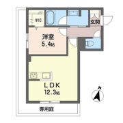 ルリエ府中レジデンスの間取り画像