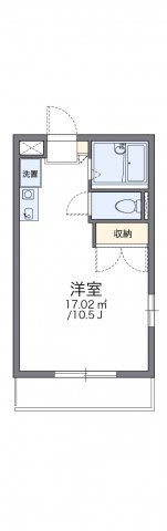 レオパレスウイング近藤の間取り画像