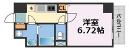 ALZA西本町の間取り画像