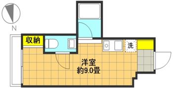 シャトレー幡ヶ谷の間取り画像