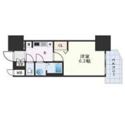 プレサンス大阪ゲートシティの間取り画像