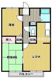 グリーンヒルズはるかの間取り画像