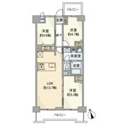レジデンシャル戸田公園ザ・マークフィールドの間取り画像