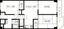 ジュネシオン平井の間取り画像
