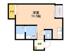 メゾンやよい坂の間取り画像