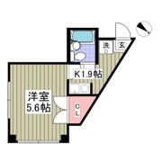 サカエコーポ桜ヶ丘の間取り画像