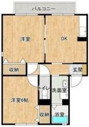メゾンラフィーネの間取り画像