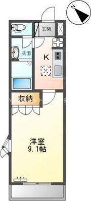 フェリスの間取り画像