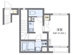 レオネクスト中之郷の間取り画像