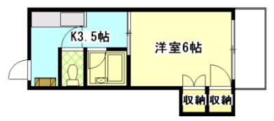 プロスパー楠木の間取り画像