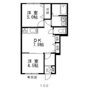 Bonheur Hの間取り画像