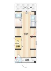 ダイバーシティ桜木町の間取り画像
