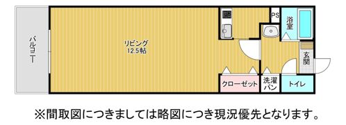 ウイングス7番館の間取り画像
