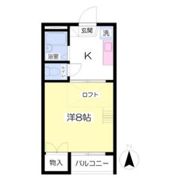 メゾン高平の間取り画像