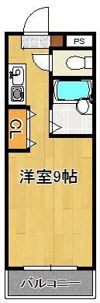 サニーベール前田の間取り画像
