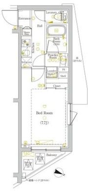 DIPS赤羽北EASTの間取り画像