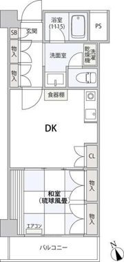 コンフォート文京小石川の間取り画像