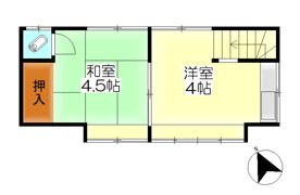 汐見町6番7戸建の間取り画像