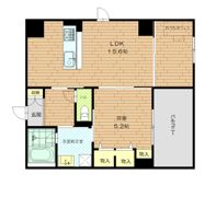 松本屋アパートメントの間取り画像