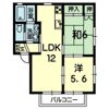 ウエスト ビューの間取り画像