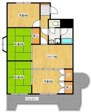 内山第20ビルの間取り画像