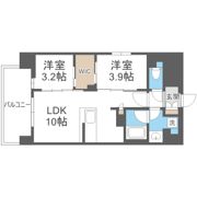 ソルレヴェンテ新梅田の間取り画像