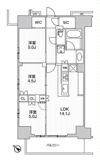 WORVE横浜伊勢佐木町の間取り画像
