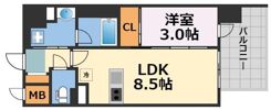 J．GRAN Court京町堀の間取り画像