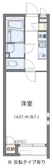 クレイノクエスタⅡの間取り画像