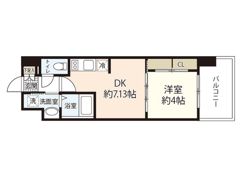 ヴィラ博丈昭和町の間取り画像
