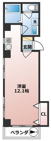 ミア・カーサ清澄白河の間取り画像