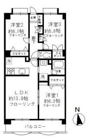 コンフォートヴィラの間取り画像
