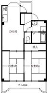 アーバン中野の間取り画像