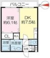 ラ・セーヌ北町の間取り画像