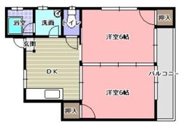 サンビレッジ若葉の間取り画像