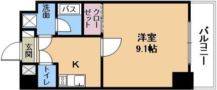 エンゼルプラザ瀬田駅前の間取り画像