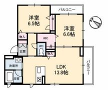 ヴィラ・セントラルB棟の間取り画像
