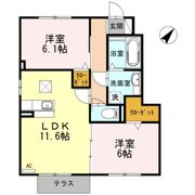 カプージョⅡの間取り画像