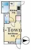 villa荒川3の間取り画像