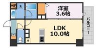 ミラージュパレス天王寺堀越町の間取り画像