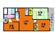 ふぁみーゆ旭川の間取り画像